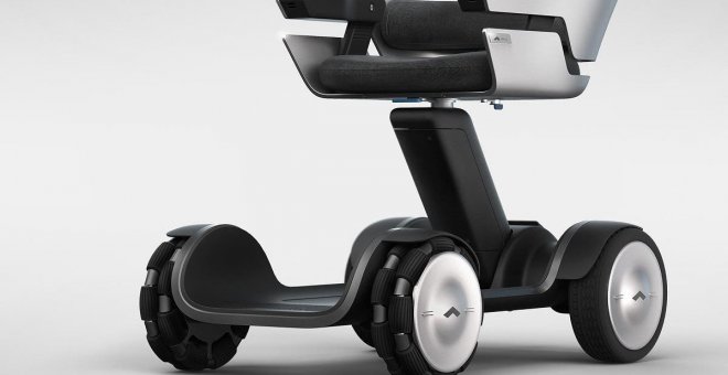 La Whill Model F es una silla de ruedas eléctrica e inteligente considerada EV