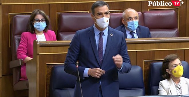 Pedro Sánchez a Pablo Casado: "Ustedes no cumplen con la Constitución"