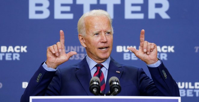 Biden aventaja a Trump en 12 puntos en intención de voto