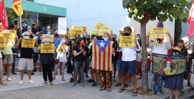 El jutge de Figueres ordena la detenció de 14 investigats pel tall de Tsunami Democràtic a la Jonquera