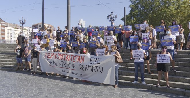 Subcontratas secundan la huelga del día 15 en Educación en Euskadi