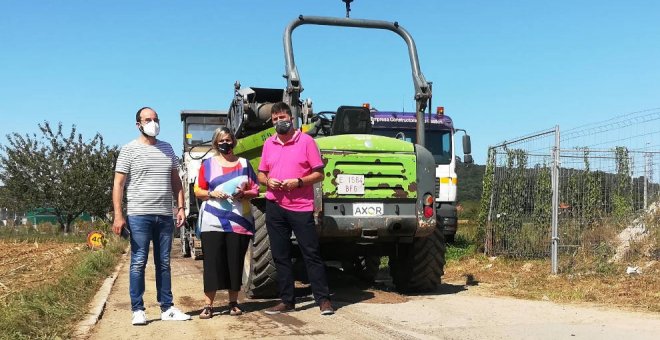 Camargo inicia los trabajos para mejorar el asfaltado de dos carreteras de Escobedo y Muriedas