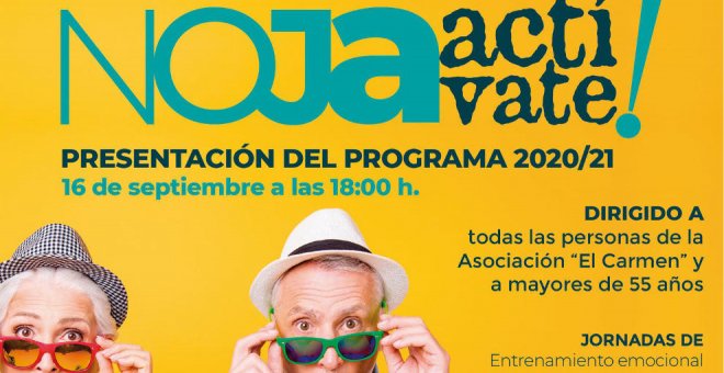 El Ayuntamiento presenta el programa NojaActívate para mayores de 55 años