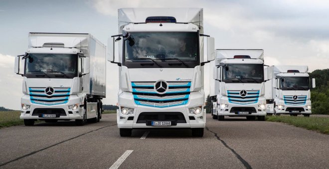 Los autobuses y camiones eléctricos de Daimler acumulan ya siete millones de kilómetros recorridos