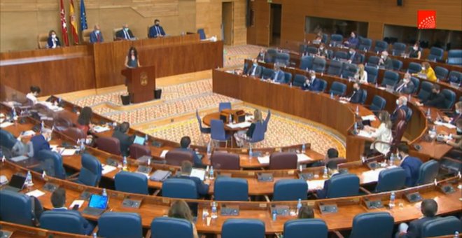 Debate del Estado de la Región en la Asamblea de Madrid