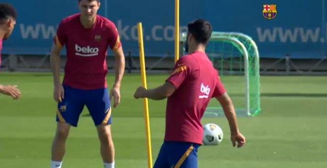 La salida de Luis Suárez de Can Barça, en el aire