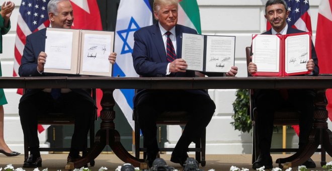 Israel firma con Emiratos y Baréin los Acuerdos de Abraham en la Casa Blanca