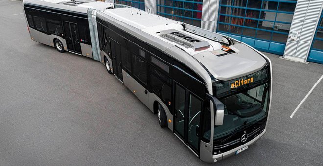 Las baterías de electrolito sólido ya se fabrican en serie para el autobús eléctrico eCitaroG de Mercedes