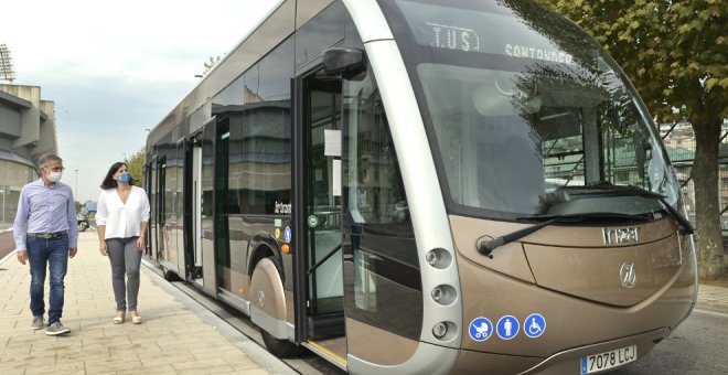 Un autobús eléctrico gratuito para los viajeros recorrerá las calles de Santander hasta el 23 de septiembre