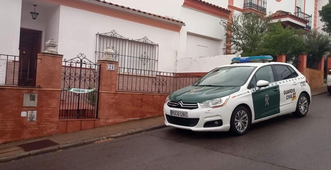 Casa del detenido por la desaparición de Manuela Chavero