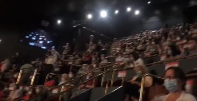 Suspenden una función en el Teatro Real por las protestas de parte del público