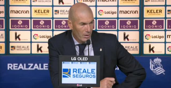 Zidane: "Nos ha faltado claramente el gol"