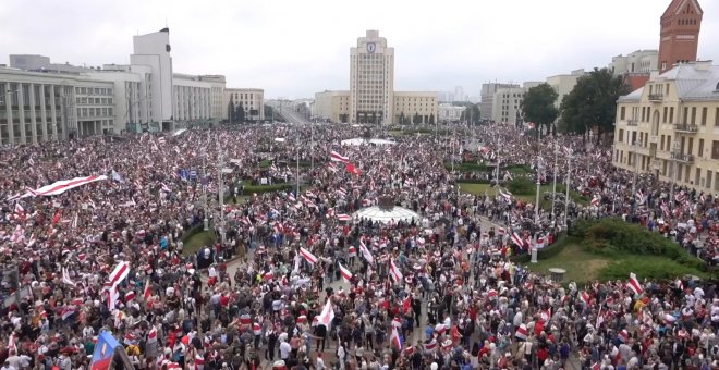 Los 27 reiteran su respaldo a las protestas en Bielorrusia