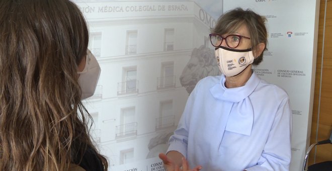 Vicesecretaria general de la Organización Médica Colegial, María Rosa Arroyo