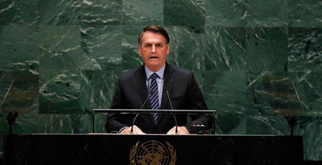 Para Bolsonaro la culpa es de los medios