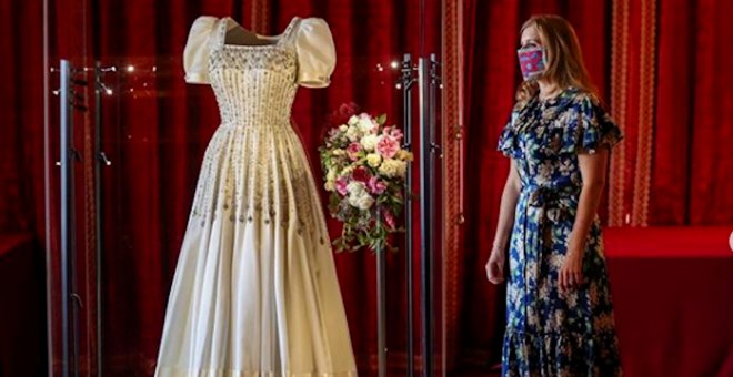 El vestido de novia de Beatriz de York, expuesto al público