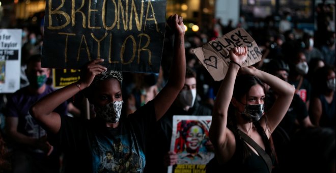 Protestas en EEUU por el asesinato de Breonna Taylor a manos de la Policía