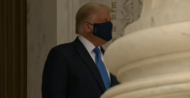 Trump abucheado en el velatorio de la jueza Ruth Bader Ginsburg