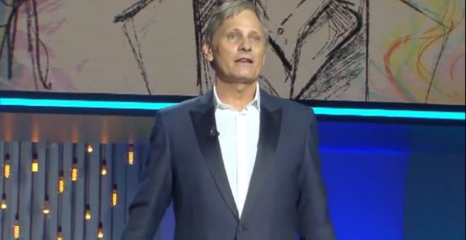 Viggo Mortensen recibe el Premio Donostia: "No olvidemos que la vida es un regalo"