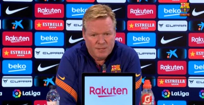 Koeman sobre Suárez: "Yo no soy el malo de la película"