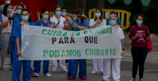 "No podemos permitir dejar morir a miles de madrileños": SATSE convoca una huelga de la enfermería pública madrileña