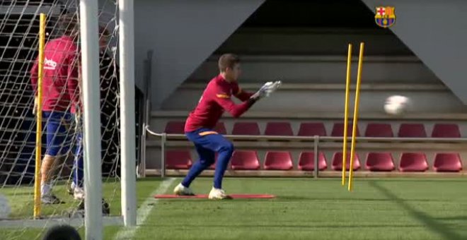 El Barça entrena sin Messi, Griezmann, Coutinho, De Jong y Neto por descanso de Koeman