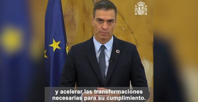 Sánchez propone cumbre en 2021 para renovar compromiso de Agenda 2030