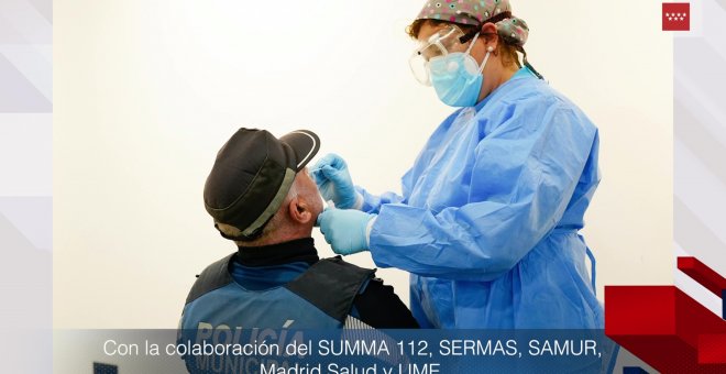 La Comunidad de Madrid realizará 5 millones de pruebas de antígenos