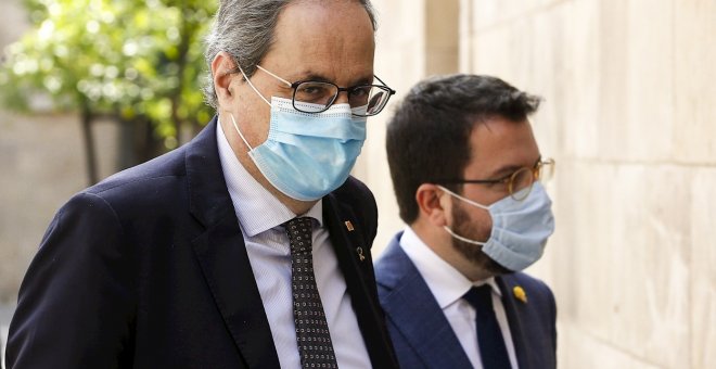 JxCat y ERC acuerdan que Aragonès asuma "interinamente funciones limitadas" de Presidencia