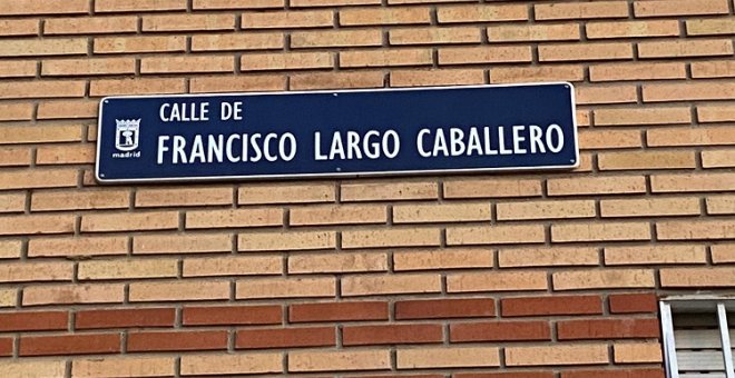 ¿Ignora el alcalde cuando el pueblo de Madrid honró la figura de Largo Caballero?