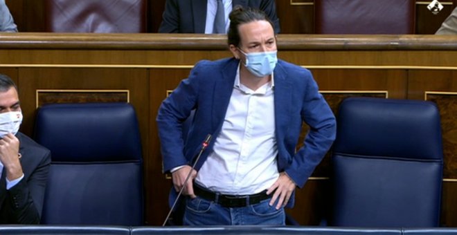 Iglesias ve a Vox como el partido "de la patada en el culo"