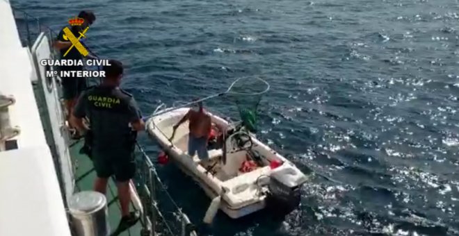 GC realiza más de 200 inspecciones a embarcaciones en el litoral murciano
