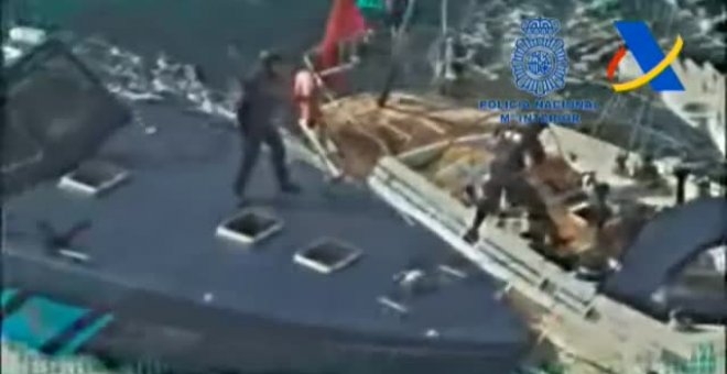 35000 kilos de hachís intervenidos en cuatro veleros