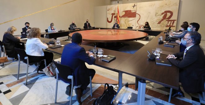 Aragonès substitueix a Torra amb competències presidencials limitades