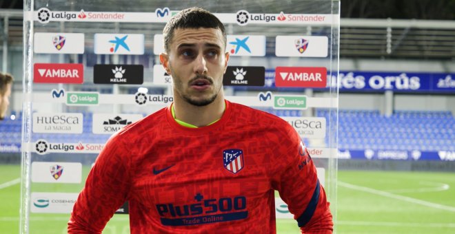 Mario Hermoso: "El equipo sigue en una buena dinámica"