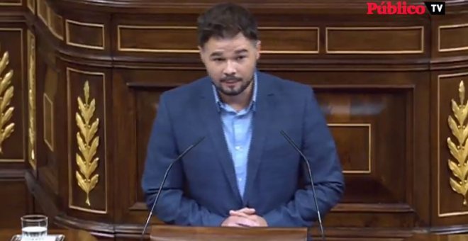 Gabriel Rufián: "Si Ayuso desobedece, ¿será inhabilitada?"