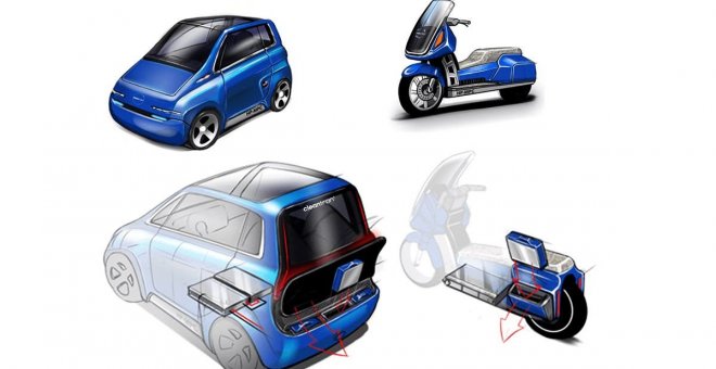 Cleantron: un sistema de baterías semi-portátil personalizable e intercambiable para vehículos eléctricos