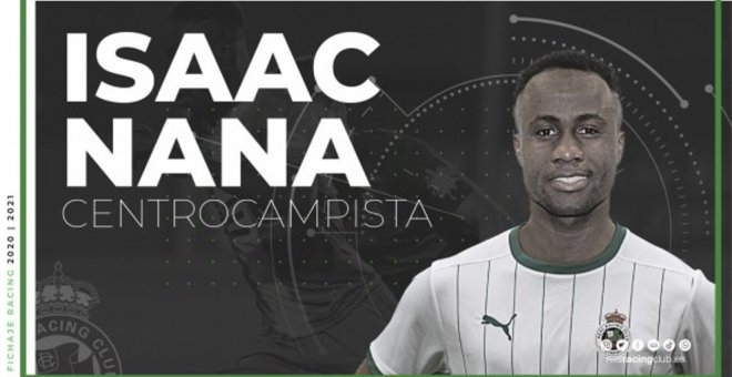 El Racing ficha a Isaac Nana por una temporada