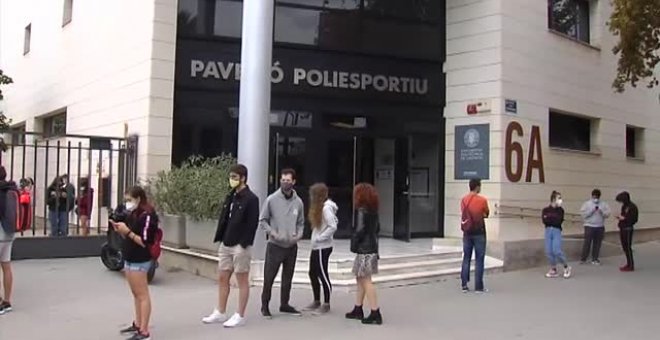 Brote en la Universidad Politécnica de Valencia tras una fiesta en un colegio mayor