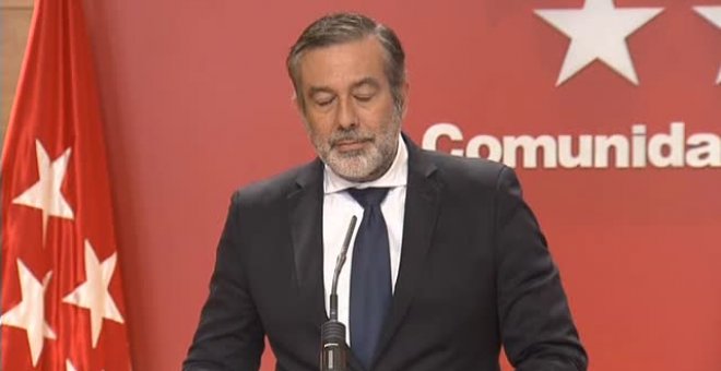 La Comunidad de Madrid pide perdón a los ciudadanos por el "caos" generado por las decisiones del Gobierno