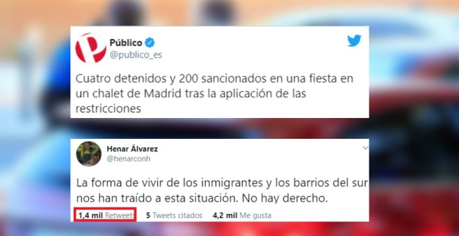 El tuit viral de Henar Álvarez que ironiza y destruye la teoría de Ayuso sobre los contagios en Madrid
