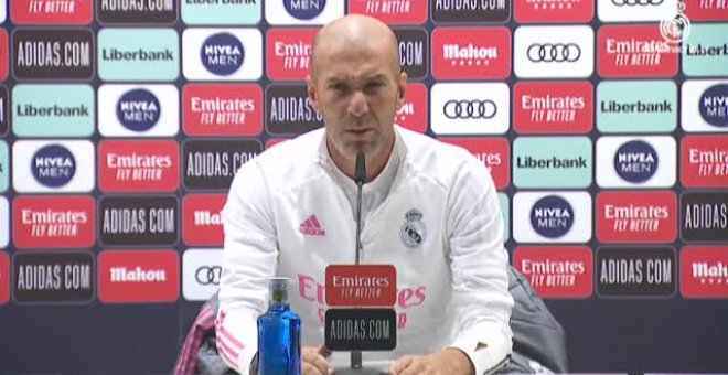 Zidane: "Mi plantilla tiene mucho talento, pero también mucho corazón"