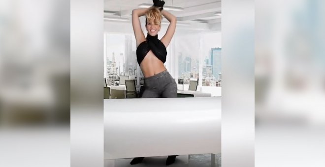 Tamara Gorro imita el último videoclip de Jennifer Lopez
