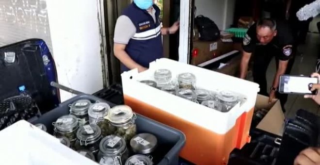 Desmantelan en Tailandia un laboratorio ilegal de cannabis que exportaba droga a Japón