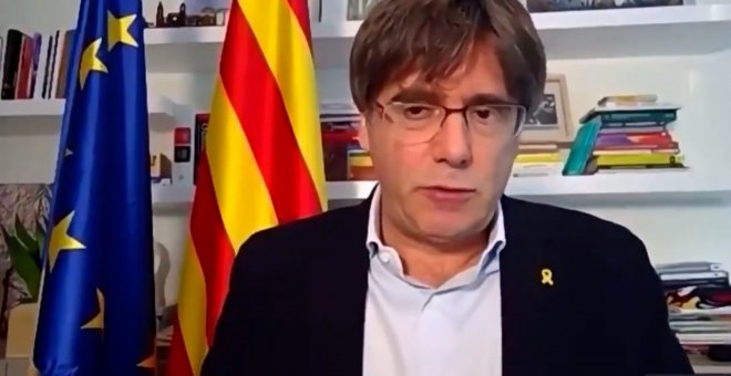 Carles Puigdemont dice que JxCat será "defensor insobornable" del 1-O desde la pluralidad
