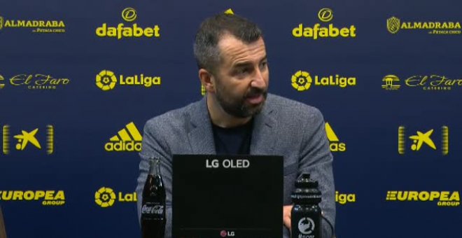Martínez sobre el posible penalti: "Si el árbitro no lo ve en el campo ni el de la sala es porque lo tienen claro"