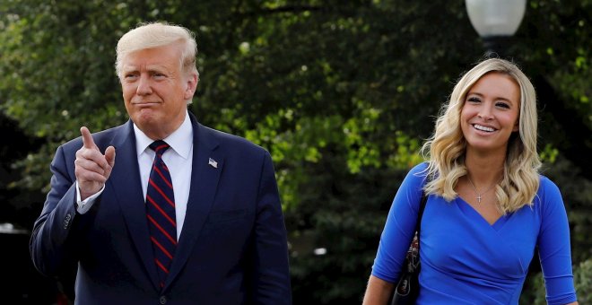 La portavoz de la Casa Blanca, Kayleigh McEnany, da positivo por covid-19