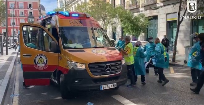 Mujer de 65 años atropellada por autobús en Madrid