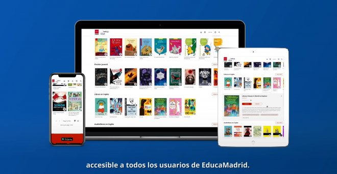 Comunidad de Madrid presenta su biblioteca virtual