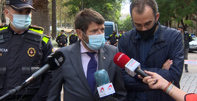 Albert Batlle, del Ajuntament de Barcelona, satisfecho con el resultado del operativo del Raval